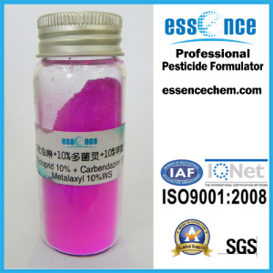 Imidacloprid 10% + Carbendazim 10% + Metalaxyl 10% Ws